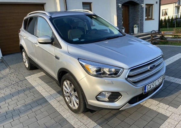 Ford Escape cena 73900 przebieg: 51000, rok produkcji 2018 z Kościerzyna małe 191